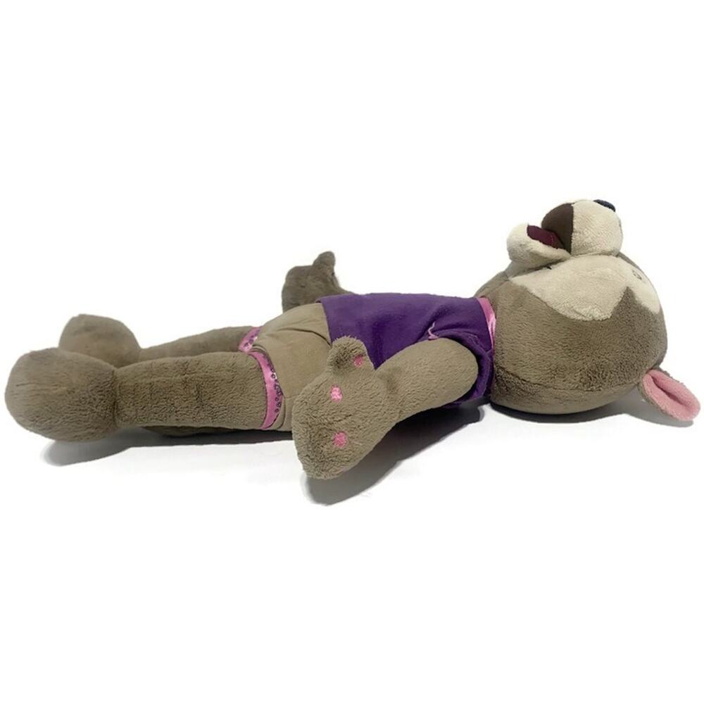 Violet the Wolf 17" Plush Stuffed Animal Great Wolf Lodge Mascot by Fiesta - Picture 7 of 9
